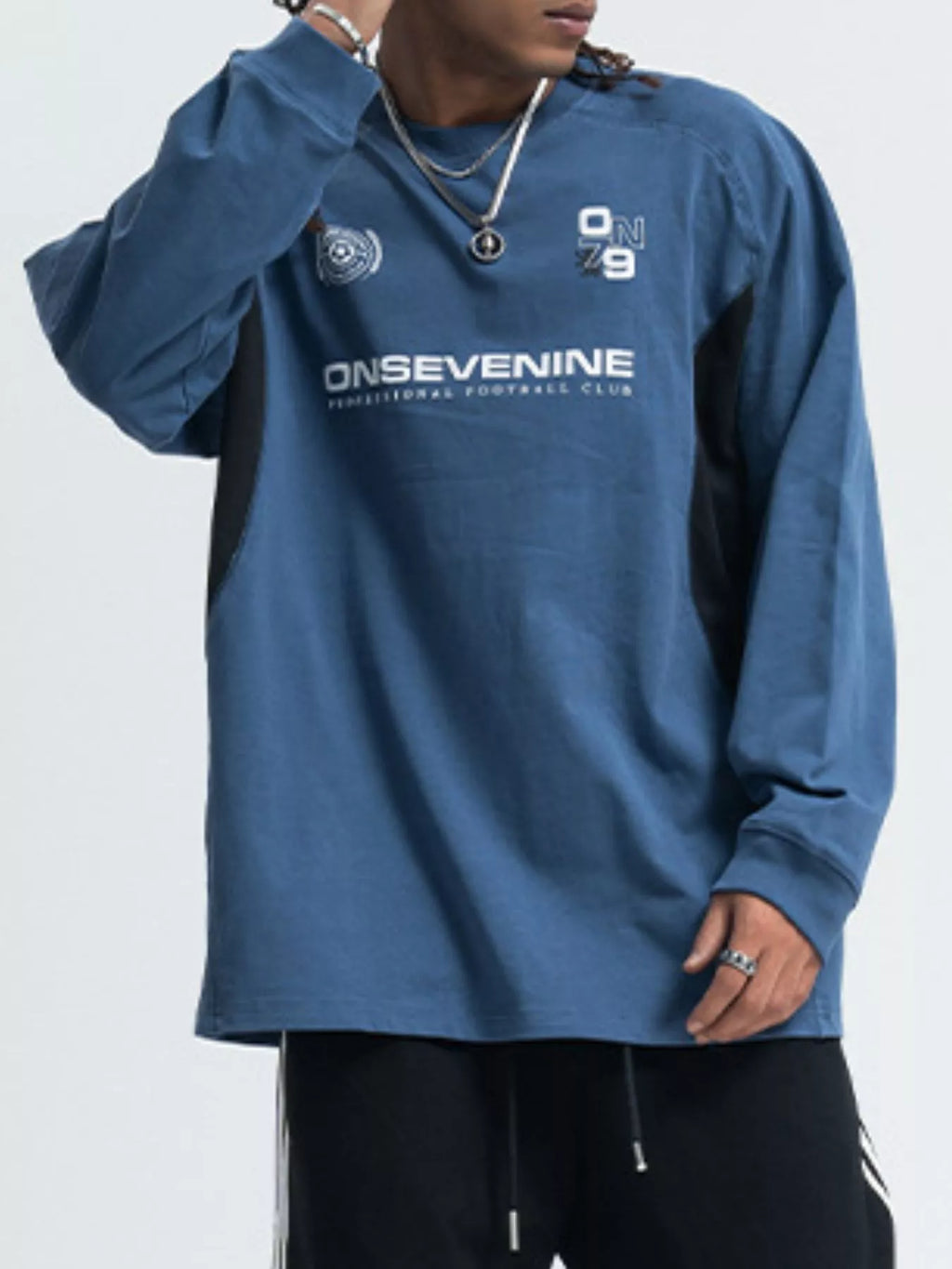 Men's Long Sleeve Relaxed Fit T-Shirt