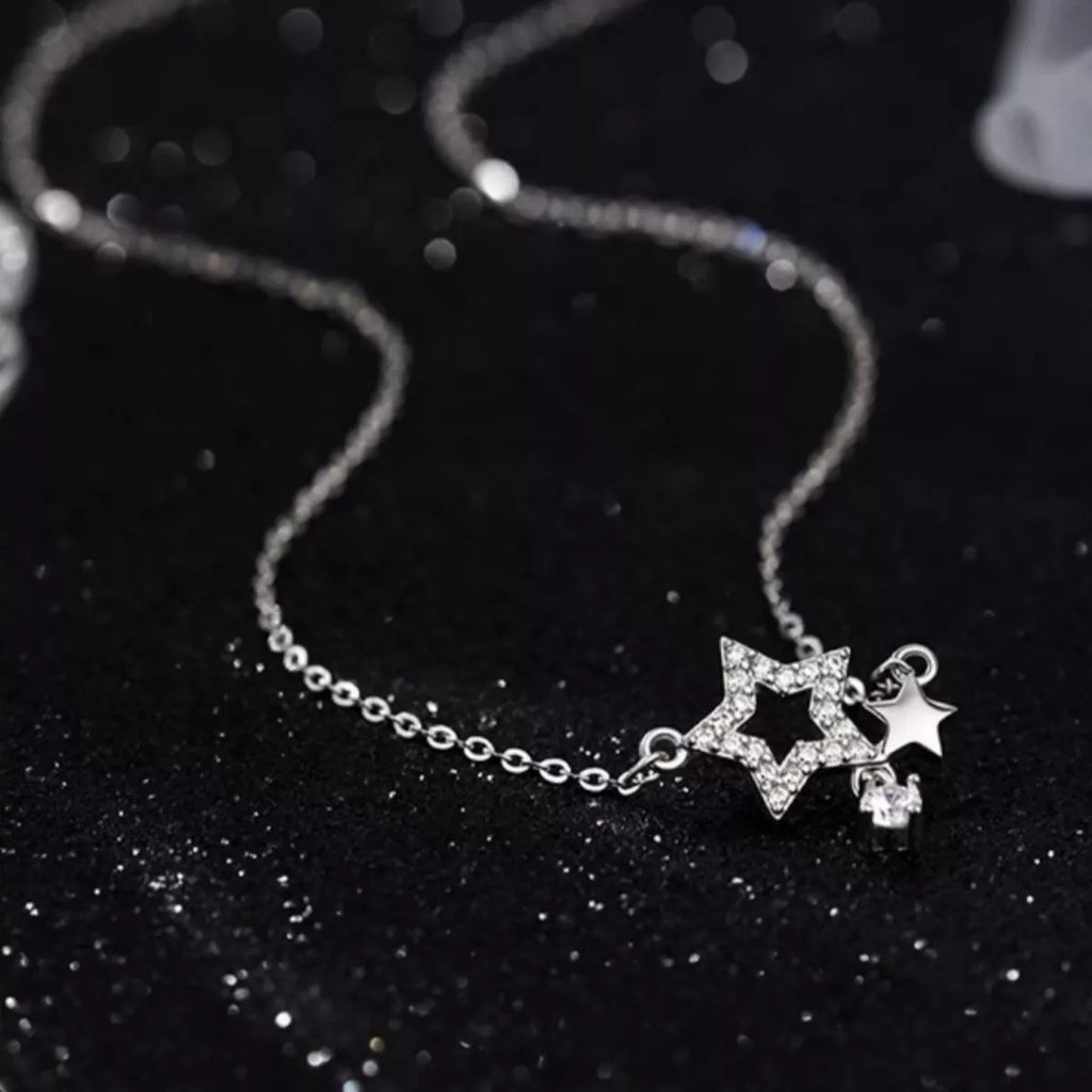 925 Sterling Silver Star Necklace