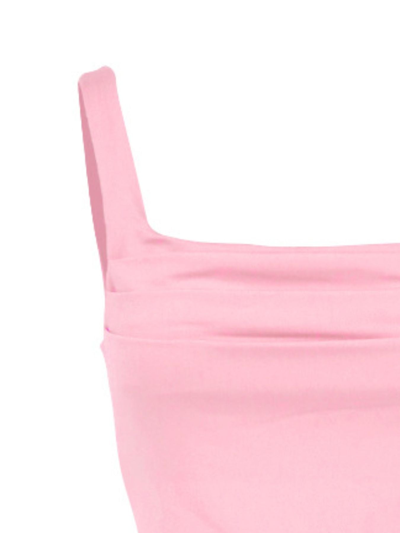 Ruched Square Neck Tank