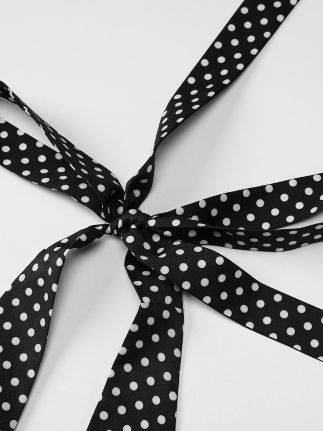 Polka Dot Halter Neck Maxi Dress