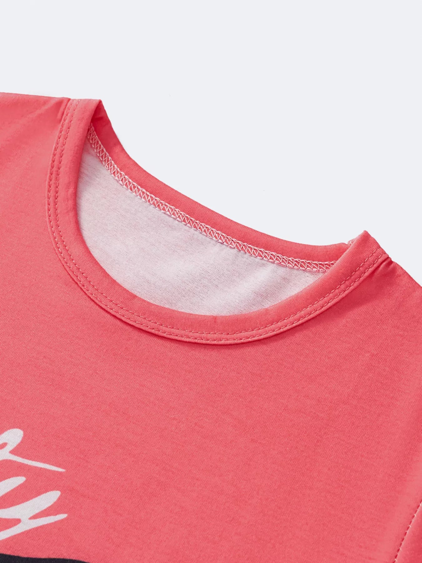 Children's Floral Print Tee and Shorts Set