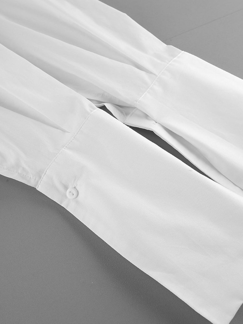 Button Up Cuff Detail Shirt