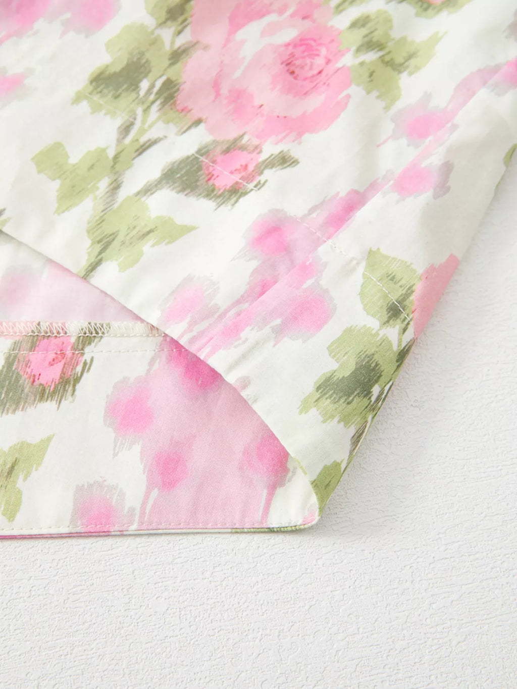 Floral Ruffle Sleeve Blouse
