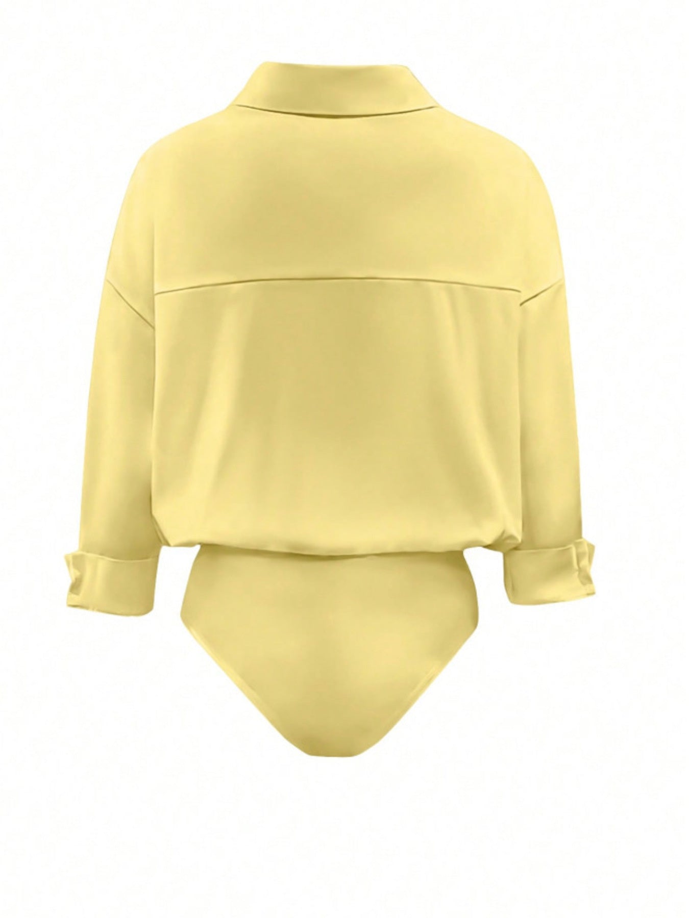 Button-Down Long Sleeve Bodysuit