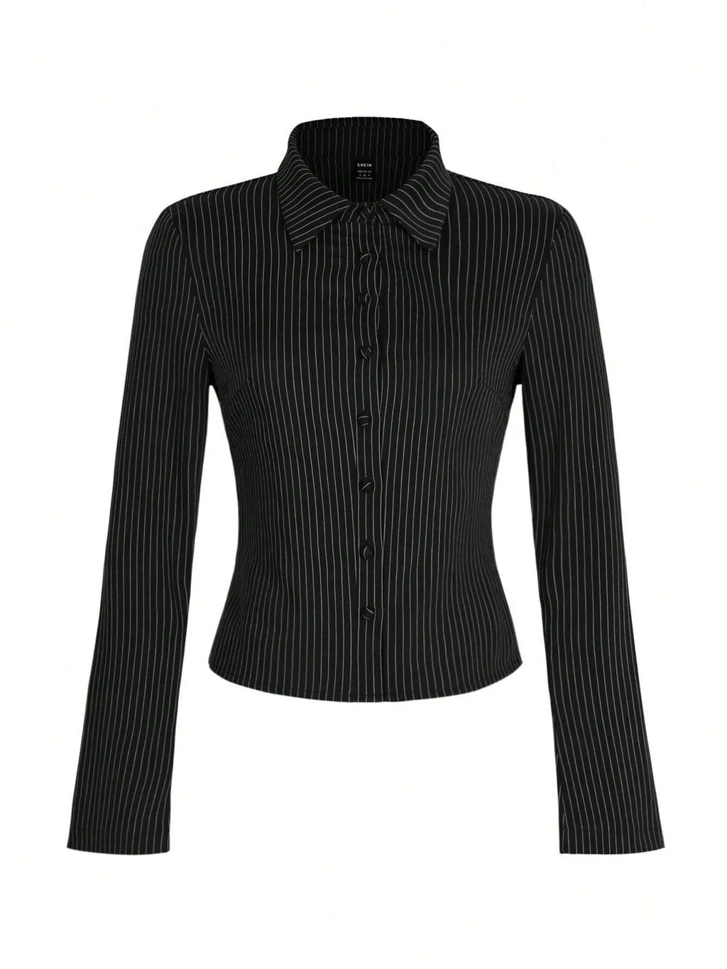 Striped Button Up Long Sleeve Shirt