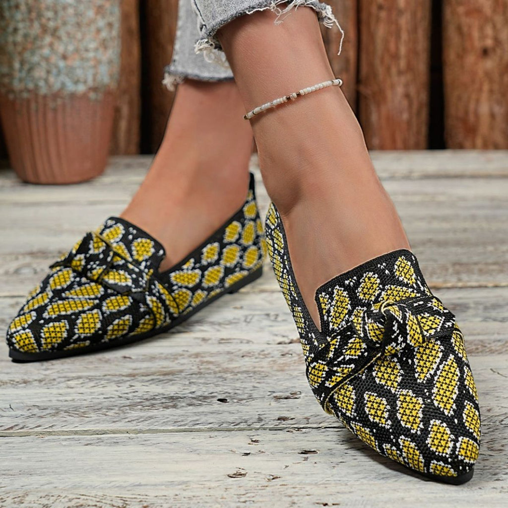 Point Toe Slip-Ons