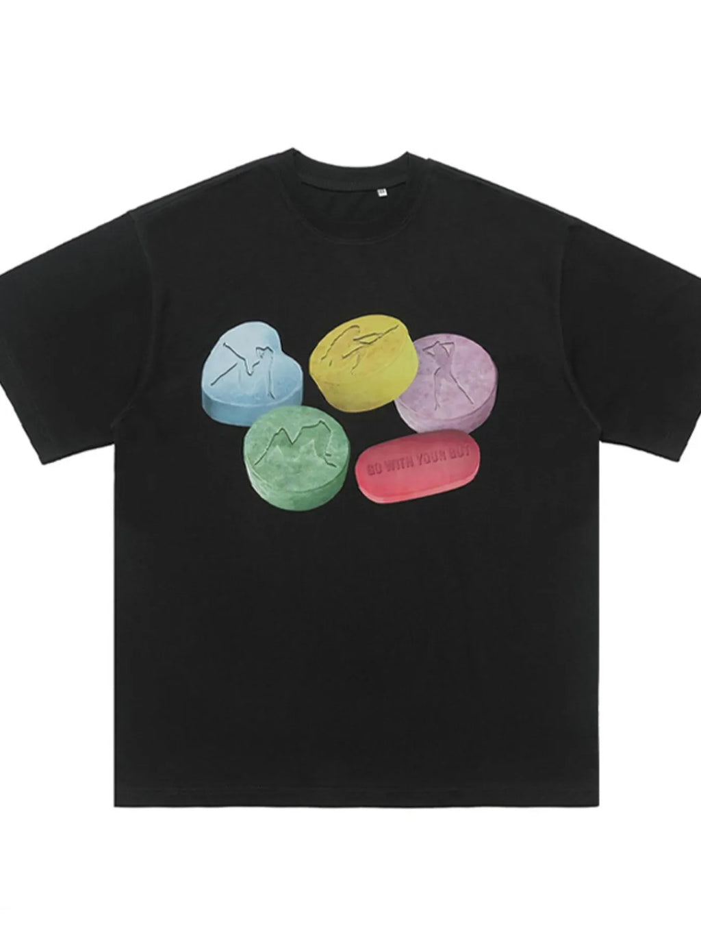Men's Graphic Round Neck T-Shirt