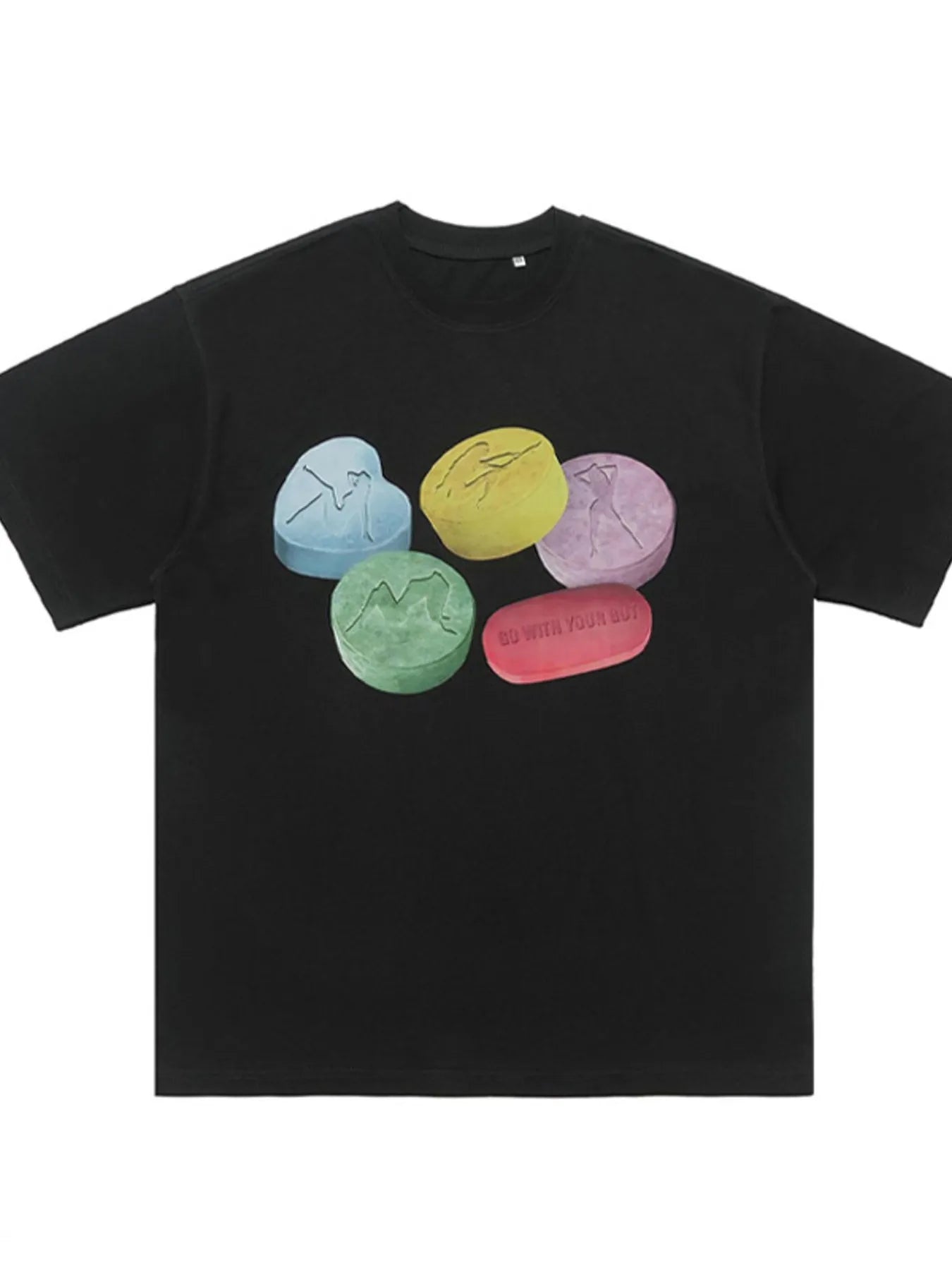 Men's Graphic Round Neck T-Shirt
