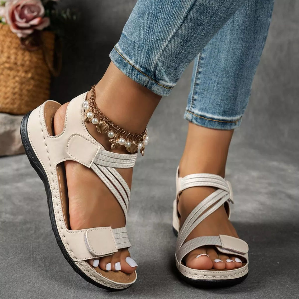 Open Toe Wedge Sandals