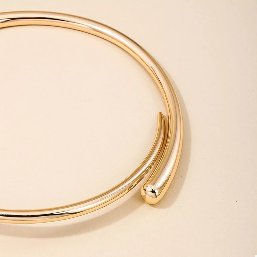18K Gold-Plated Alloy Adjustable Necklace