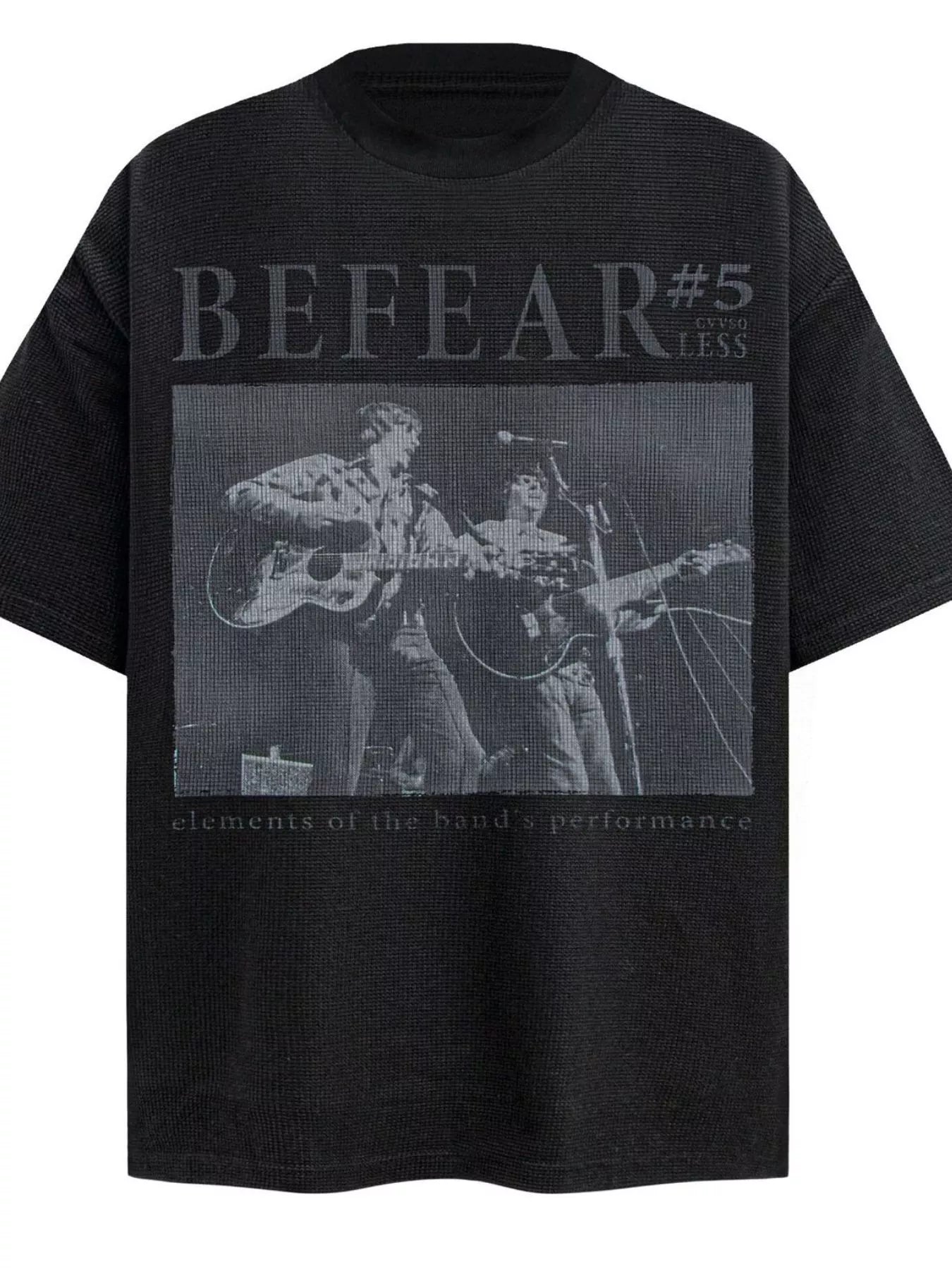 Men's Graphic Round Neck Short Sleeve T-Shirt