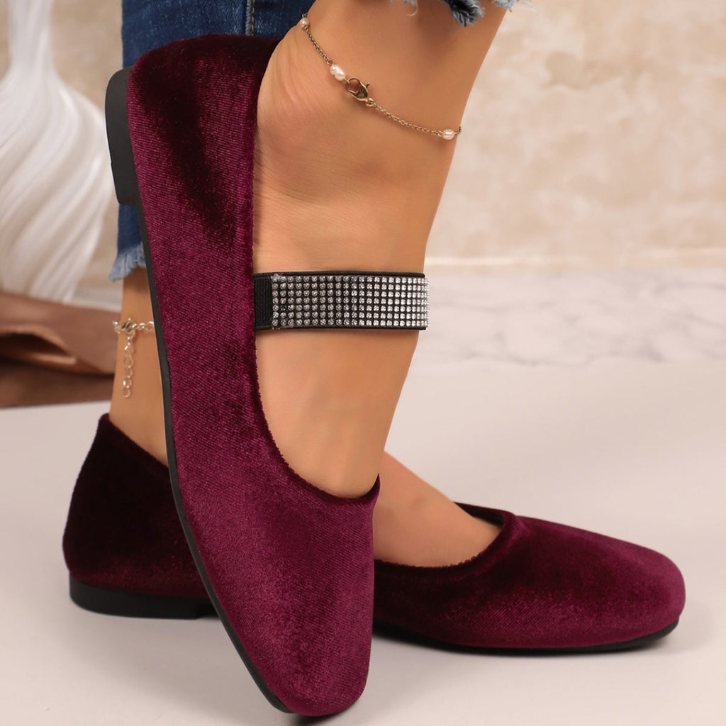 Square Toe Slip-Ons