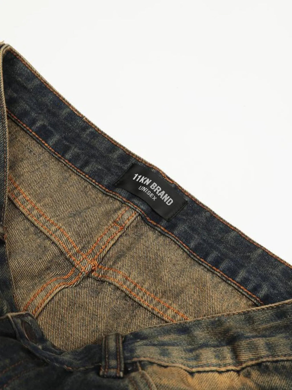 Men's Washed Flare Jeans