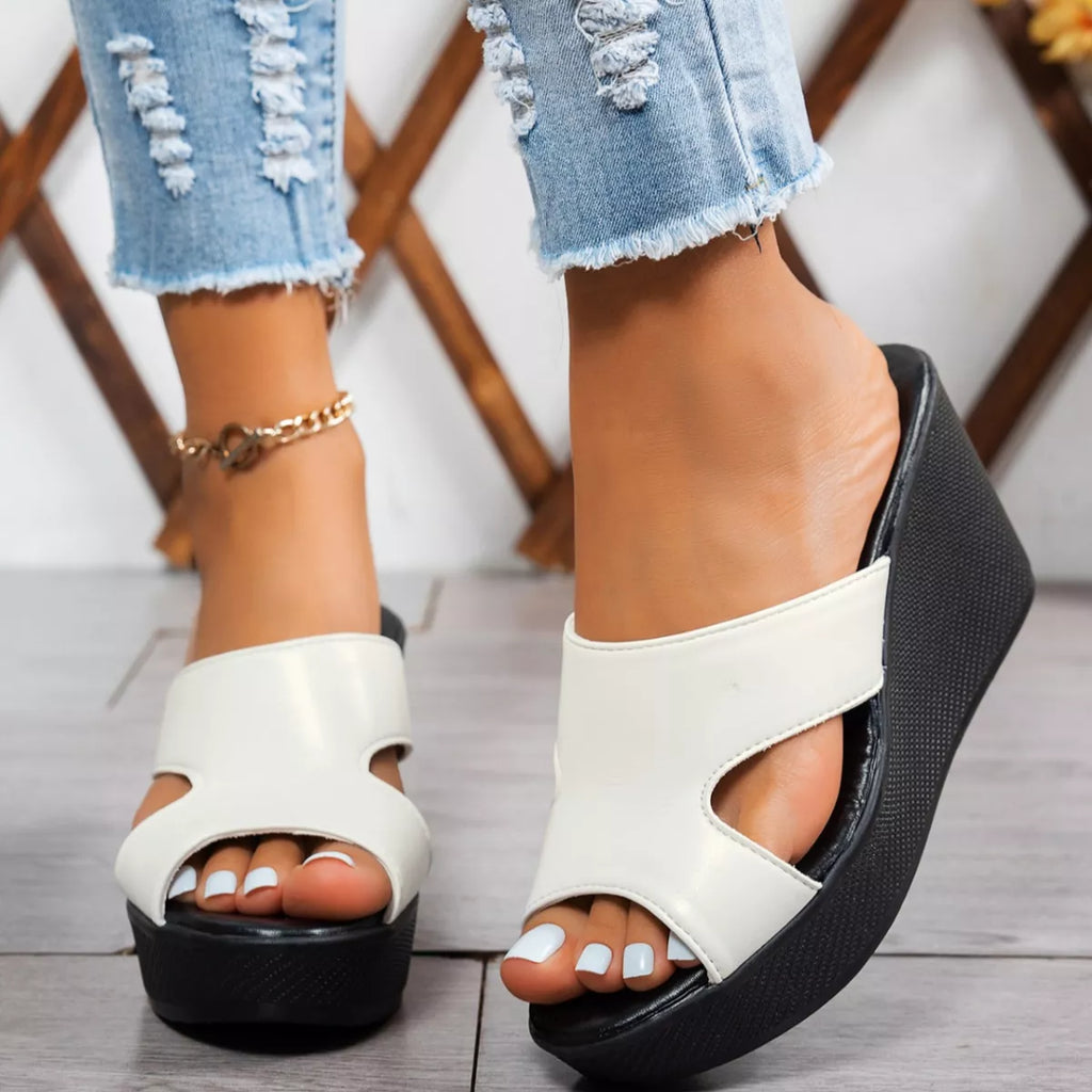 Open Toe Wedge Sandals