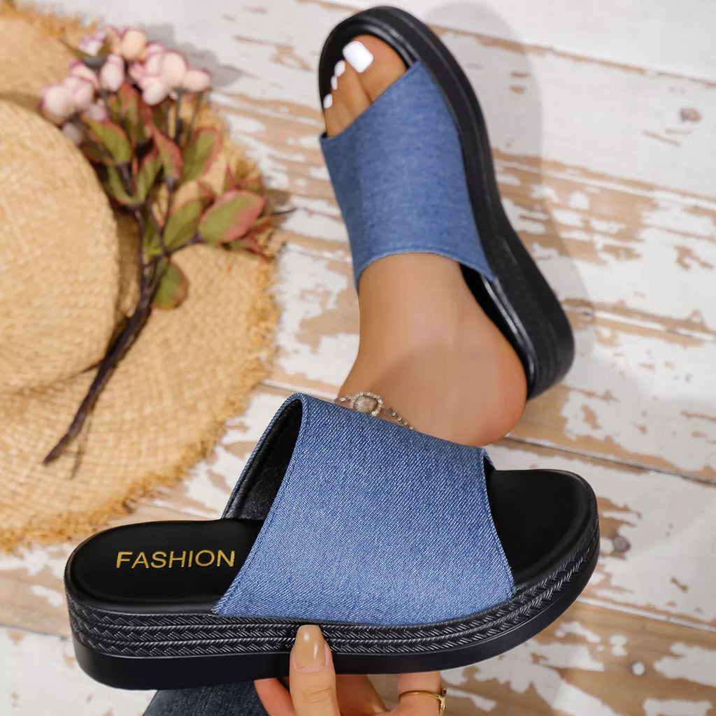 Open Toe Platform Sandals