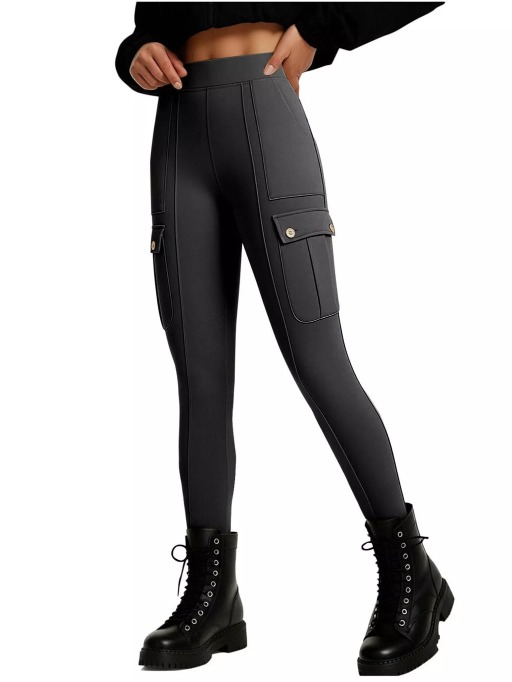 High Waist Active Pants