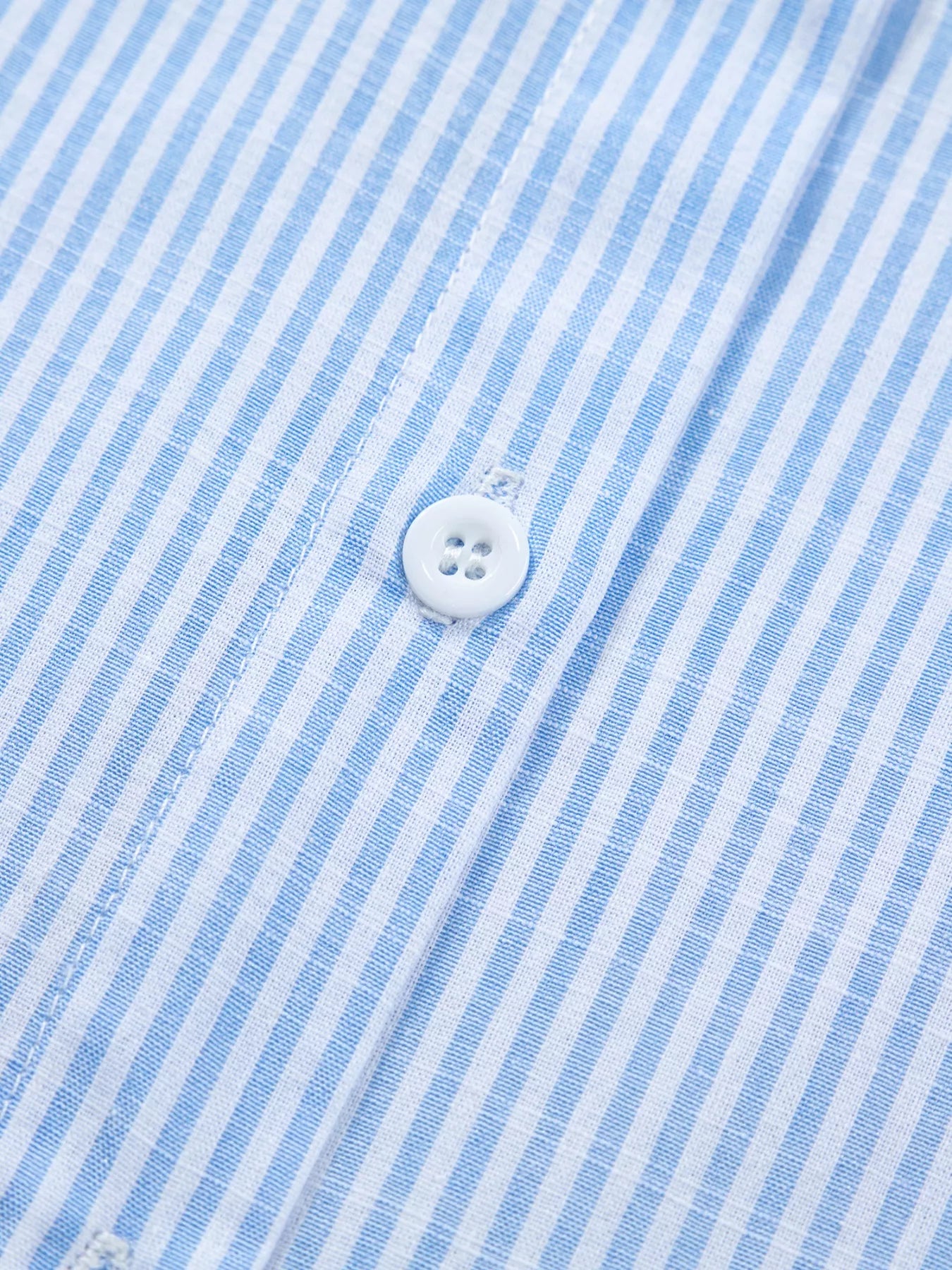 Stripe Leopard Contrast Collar Short Sleeve Shirt