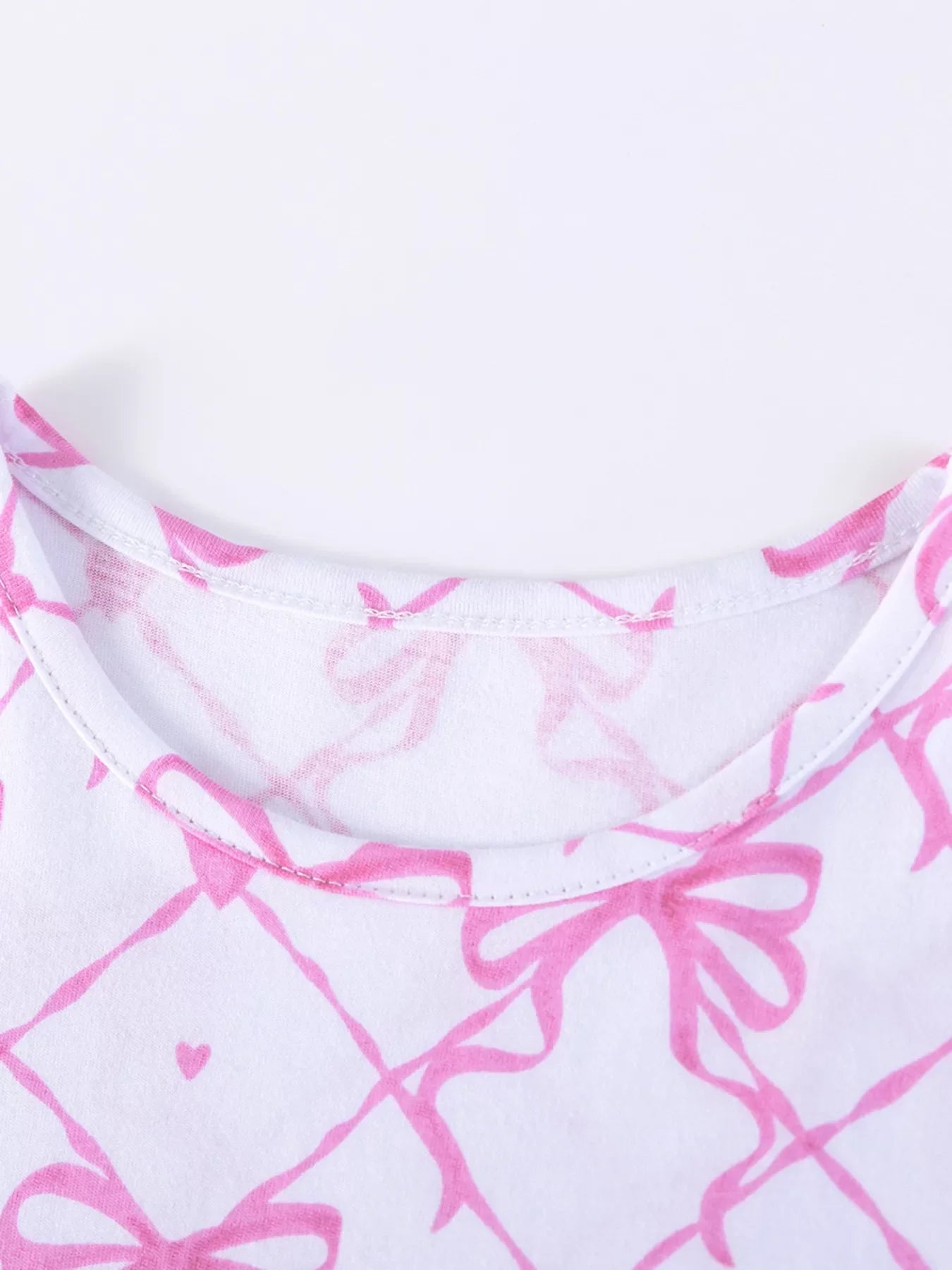 Children's Bowknot Pattern Tulle Layered Dress