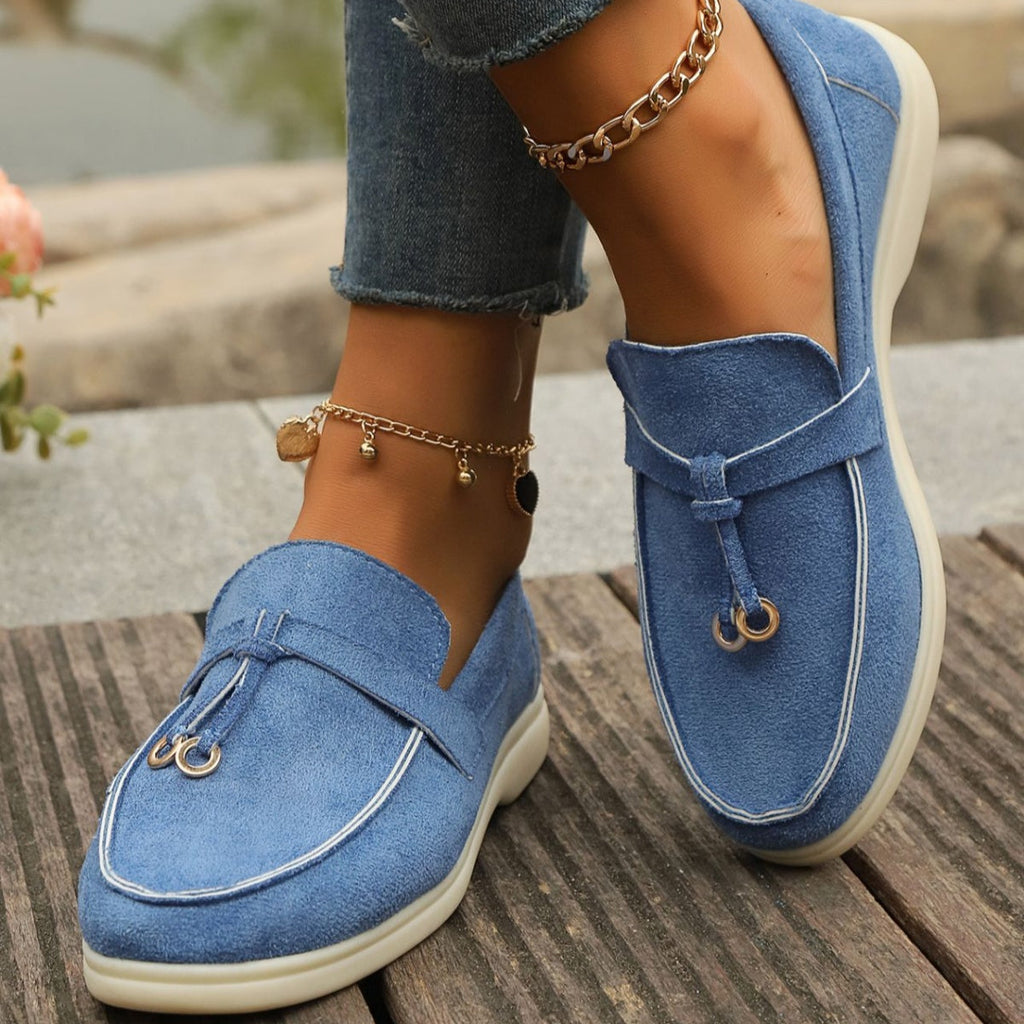 Casual Round Toe Slip-Ons