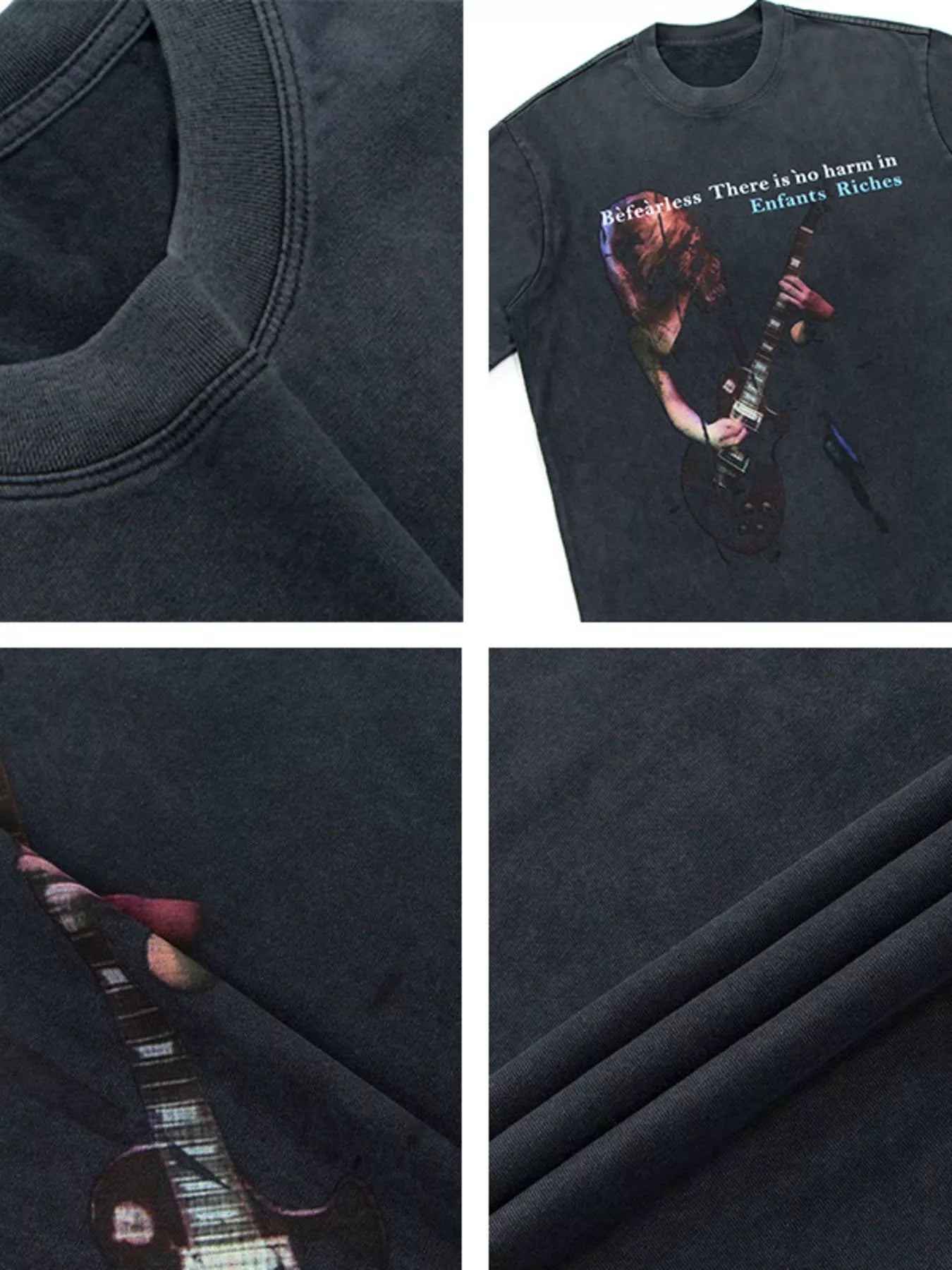Men's Graphic Round Neck Short Sleeve T-Shirt