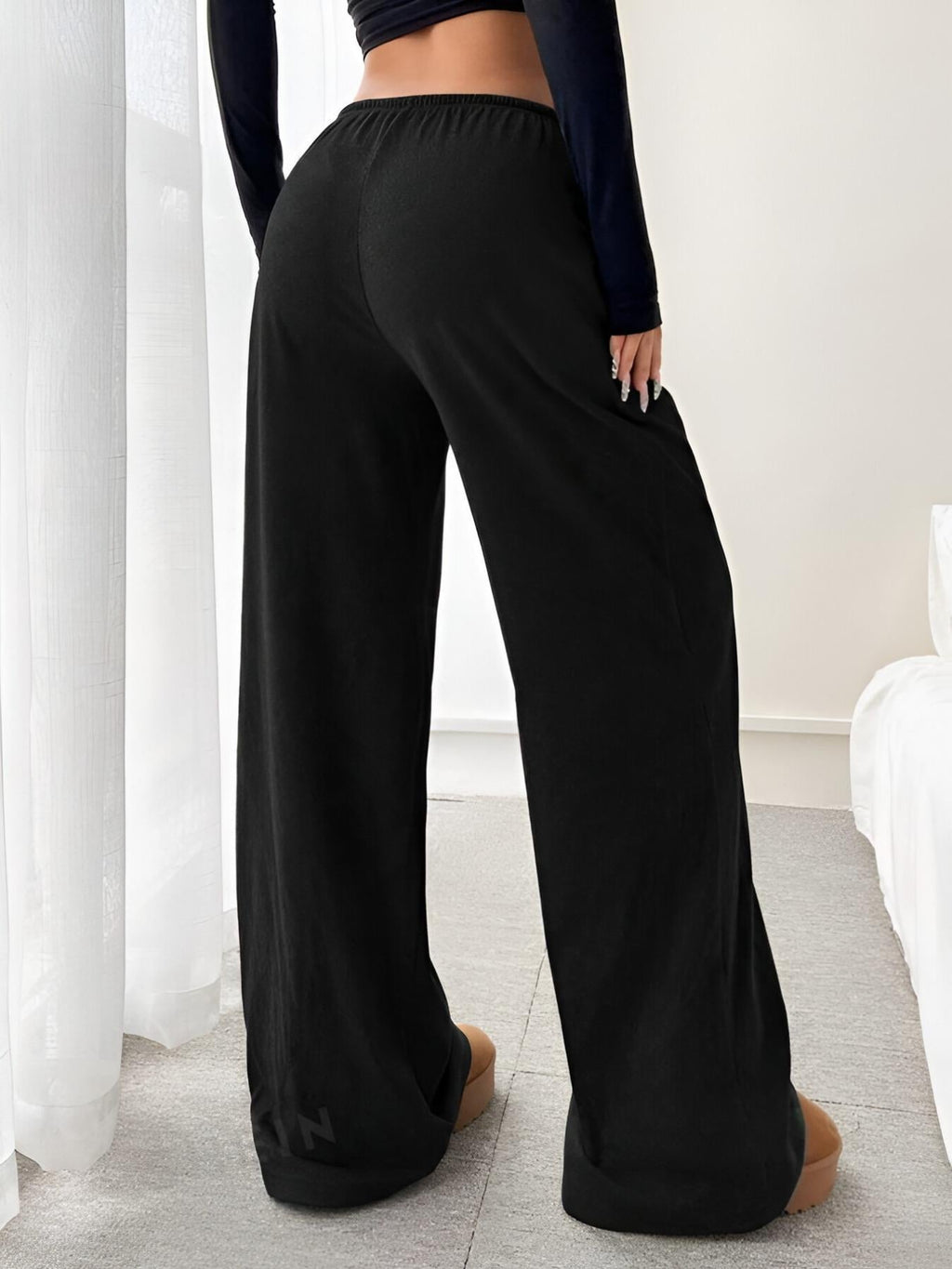 Relaxed Fit Drawstring Pants