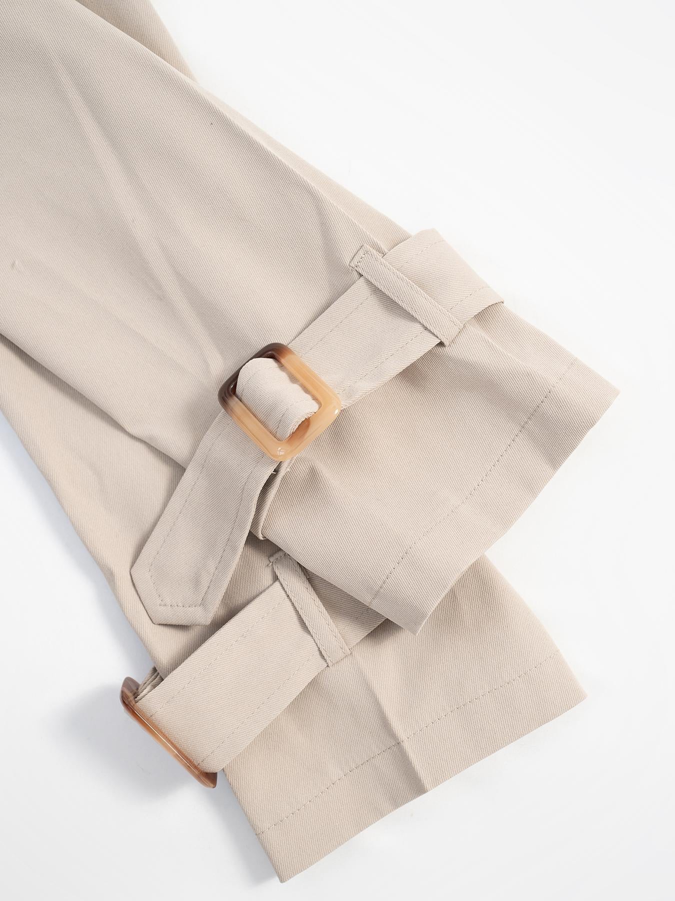 Double-Breasted Cropped Outerwear