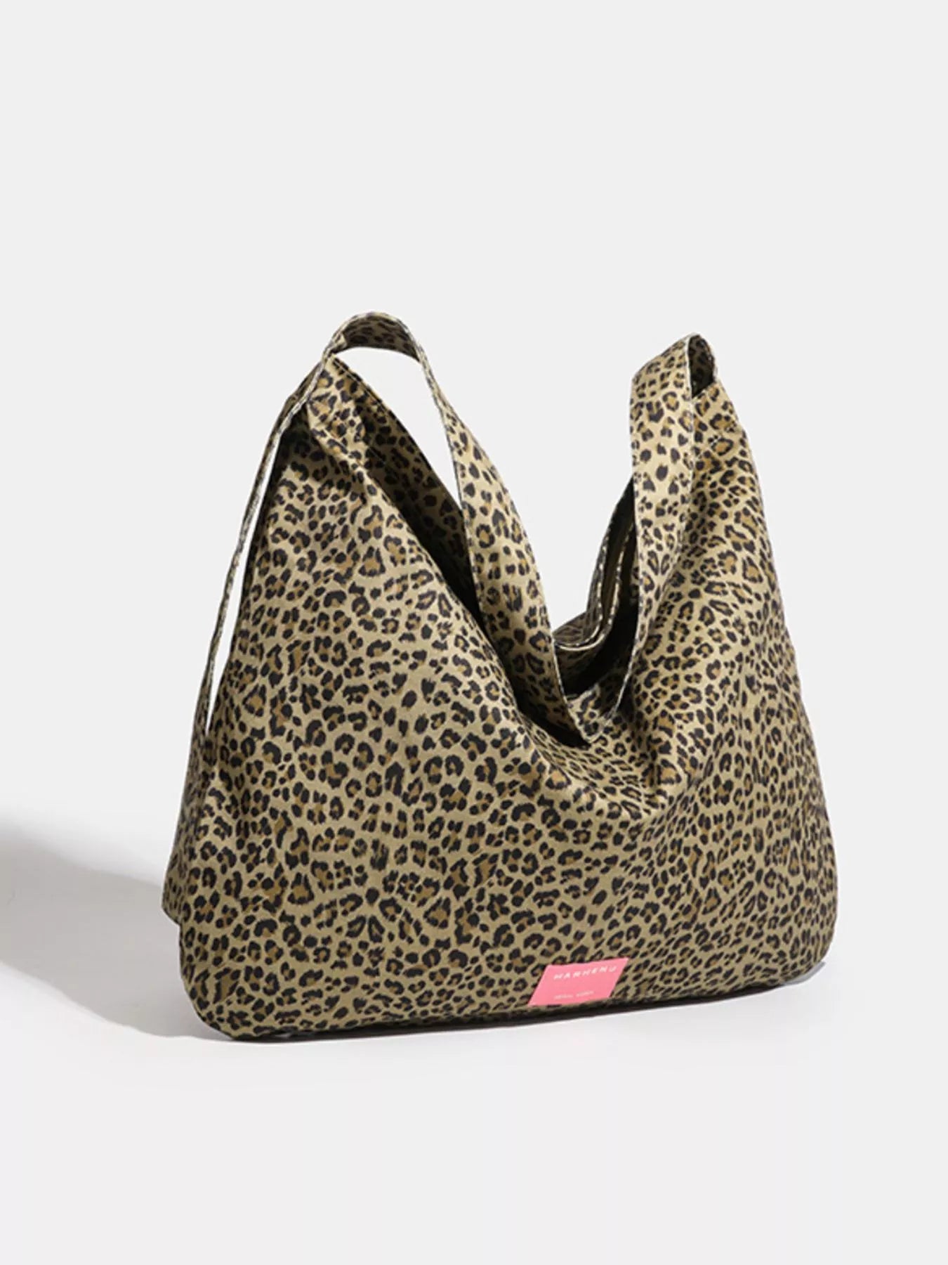 Leopard Print Casual Shoulder Bag