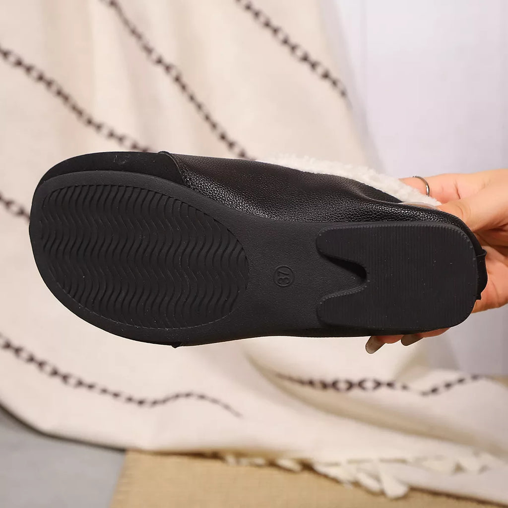 Plush-Lined Slip-Ons