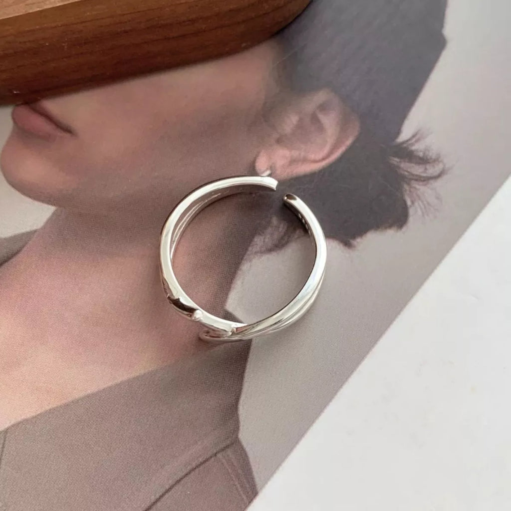 925 Sterling Silver Open Ring