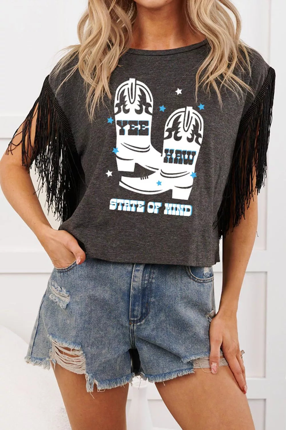 State of Mind Boots Graphic T-Shirt