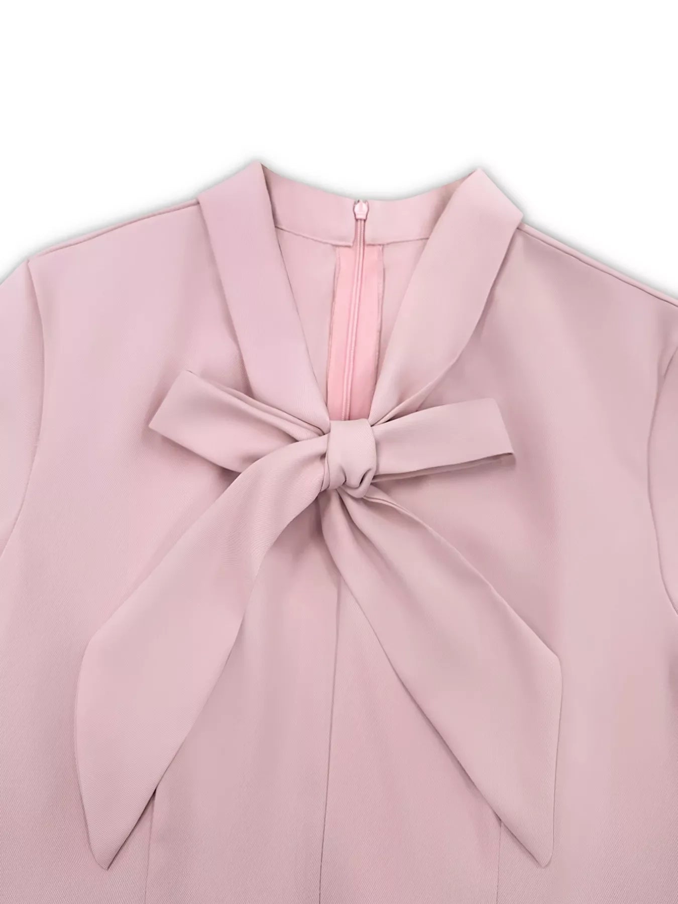 Bow-Knot Long Sleeve Mermaid Dress