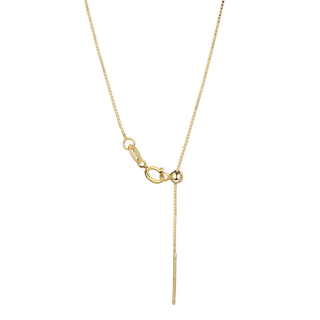 925 Sterling Silver Chain Adjustable Necklace
