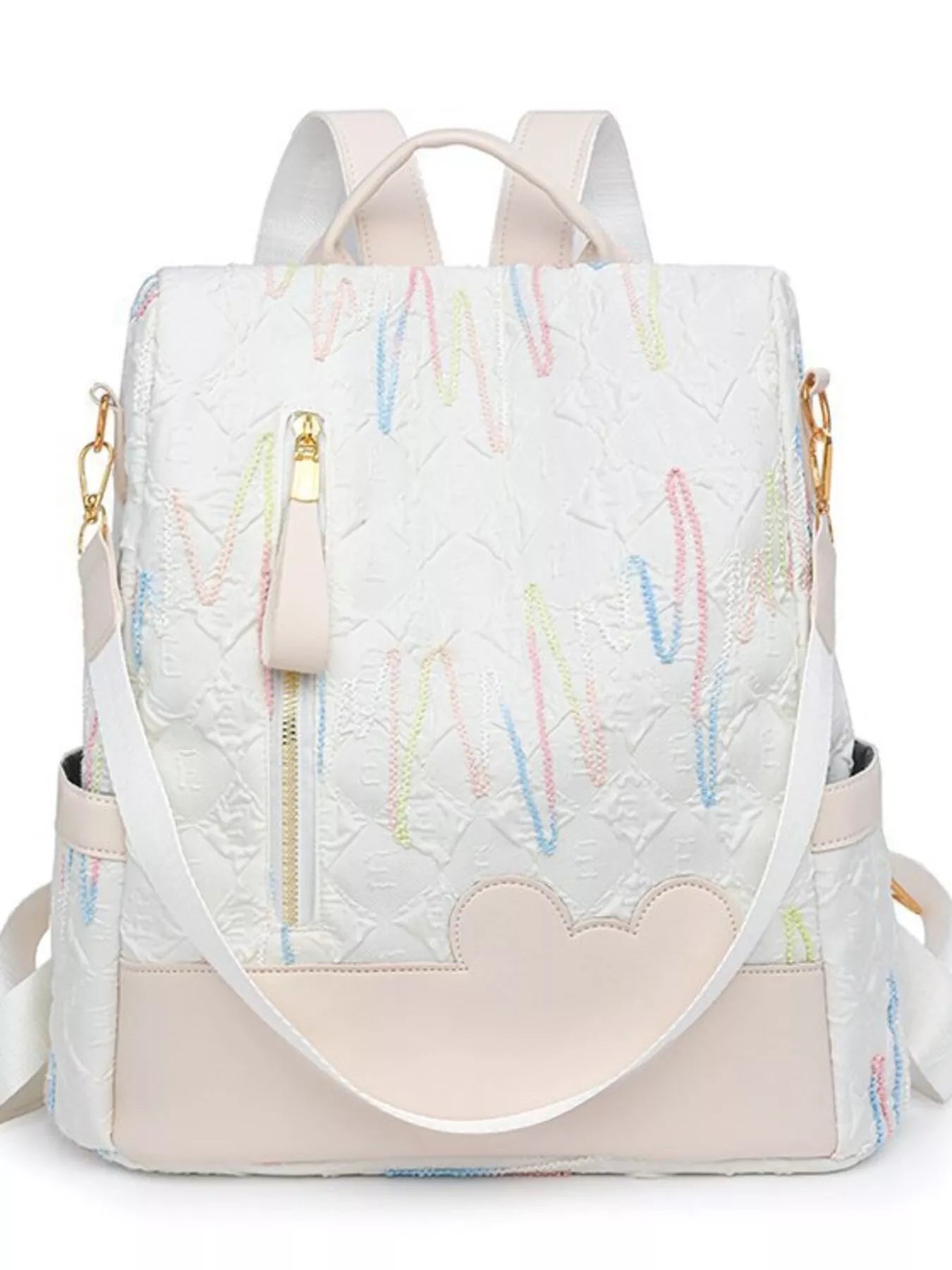 Adjustable Strap Backpack Bag