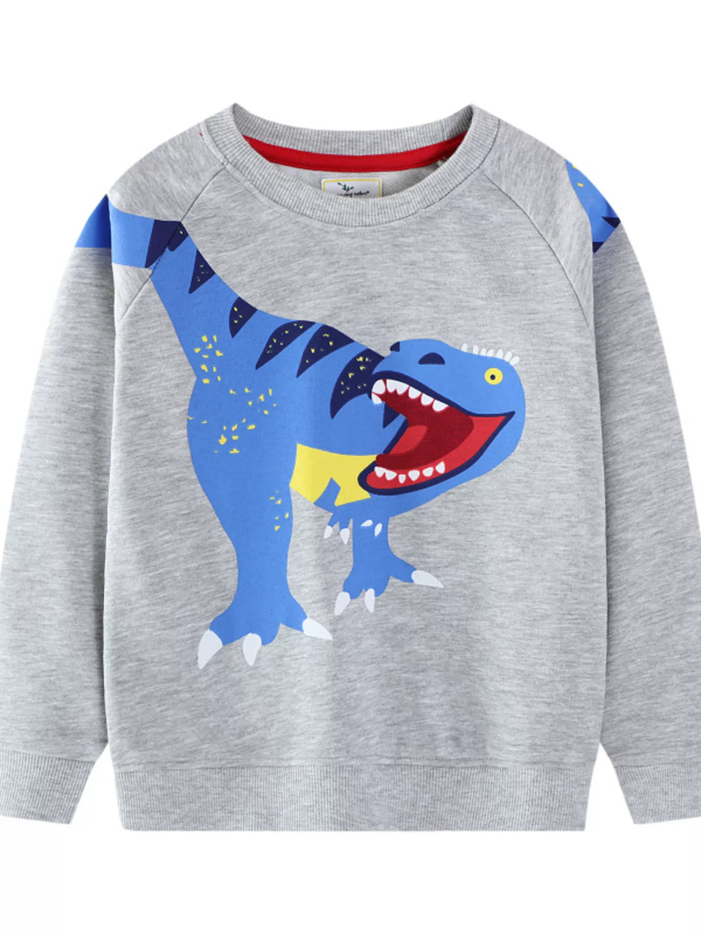 Children's Dinosaur Crew Neck Sweatshirt