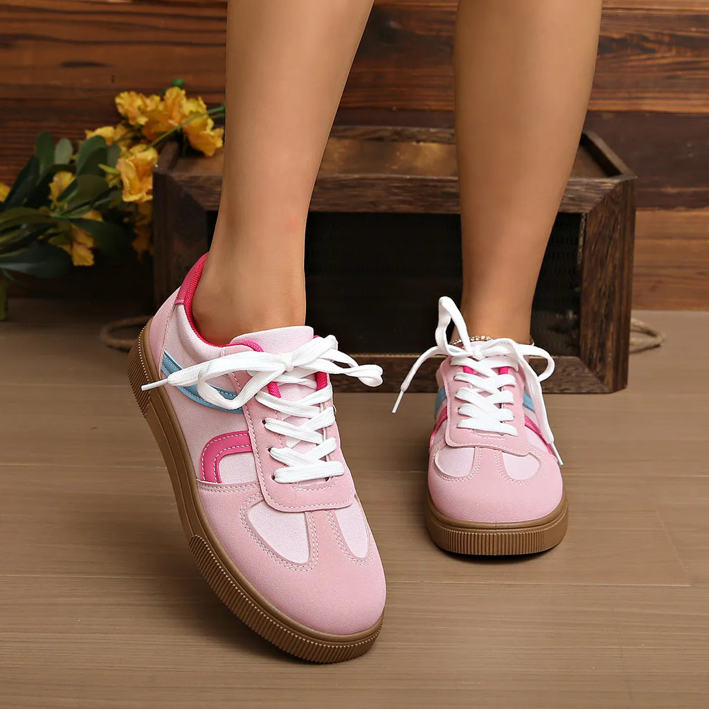 Lace Up Platform Sneakers