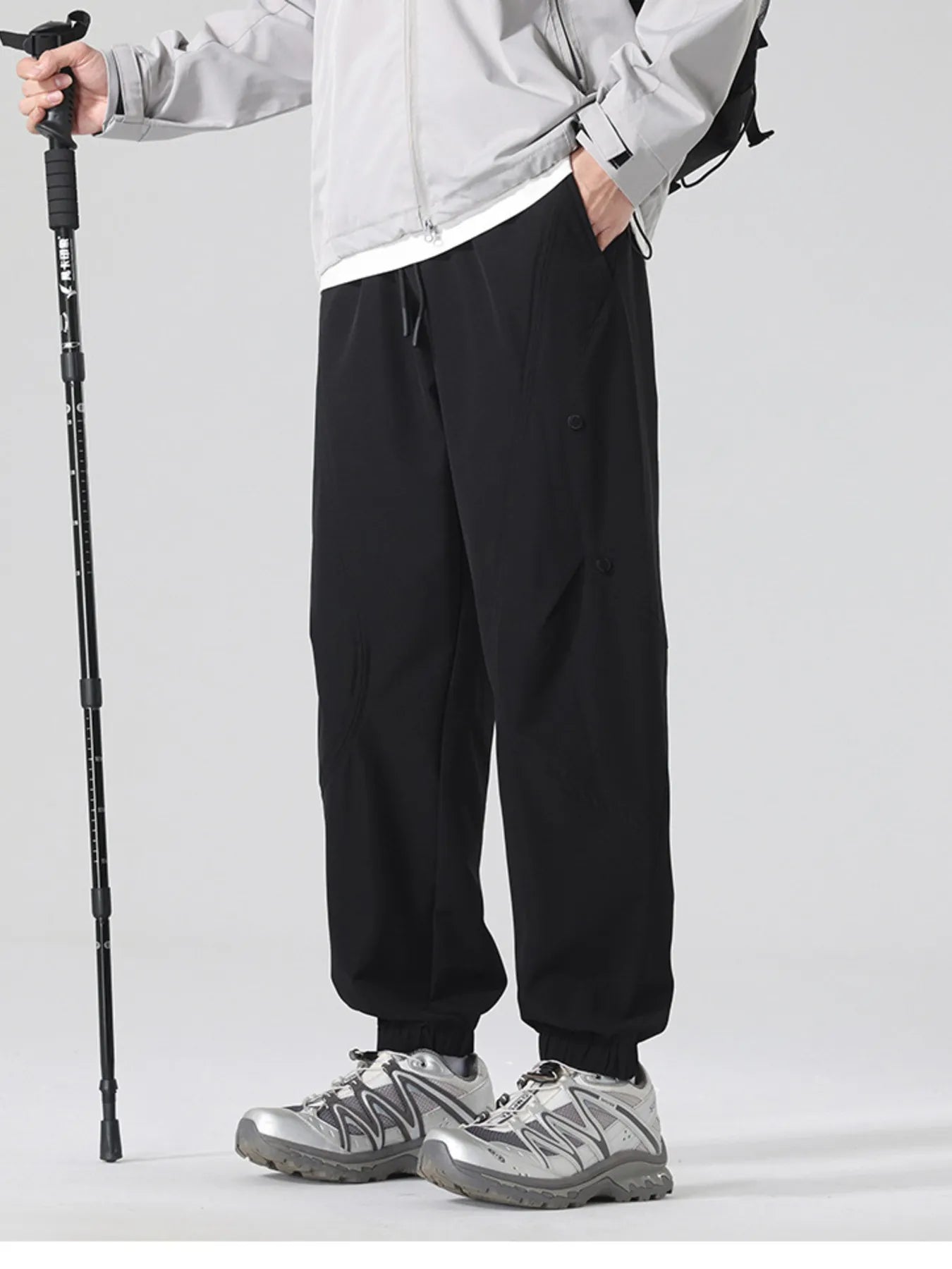 Men's Plus Size Casual Drawstring Joggers