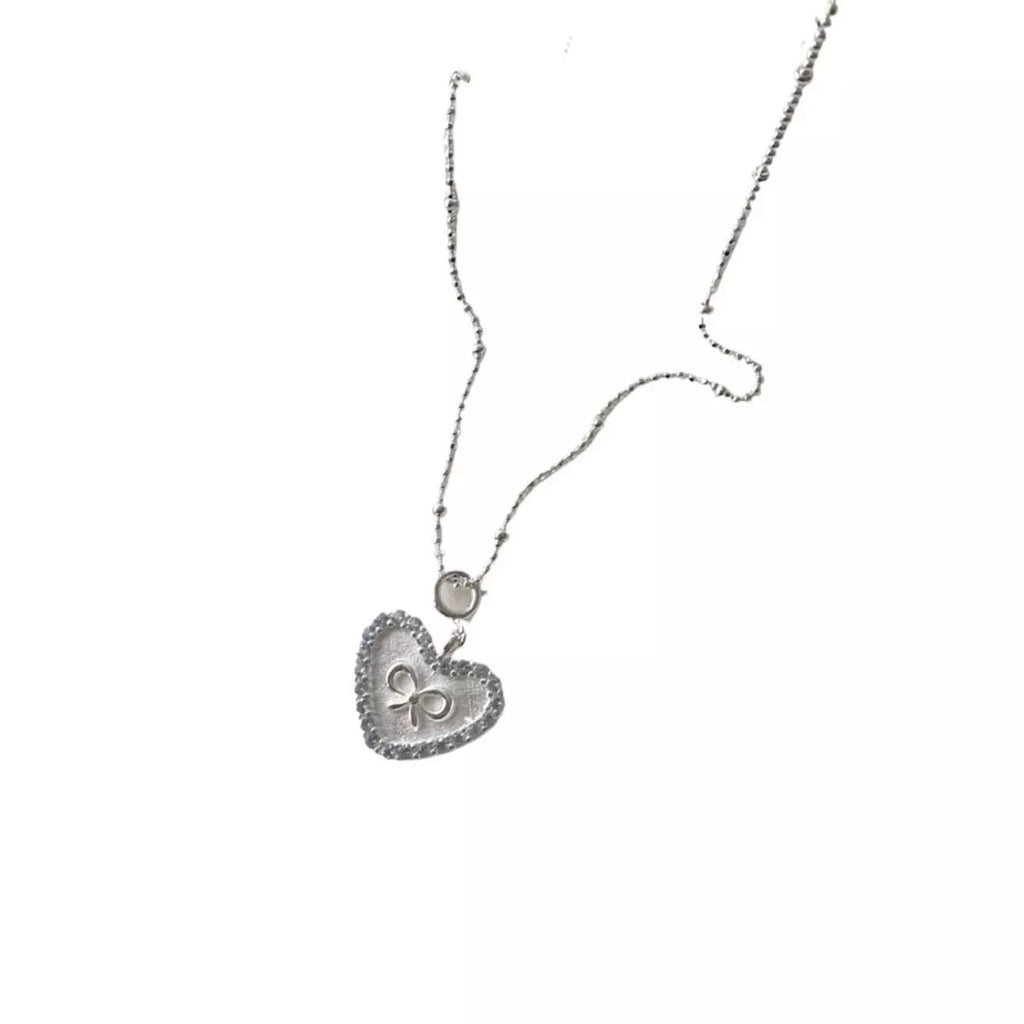925 Sterling Silver Heart Necklace
