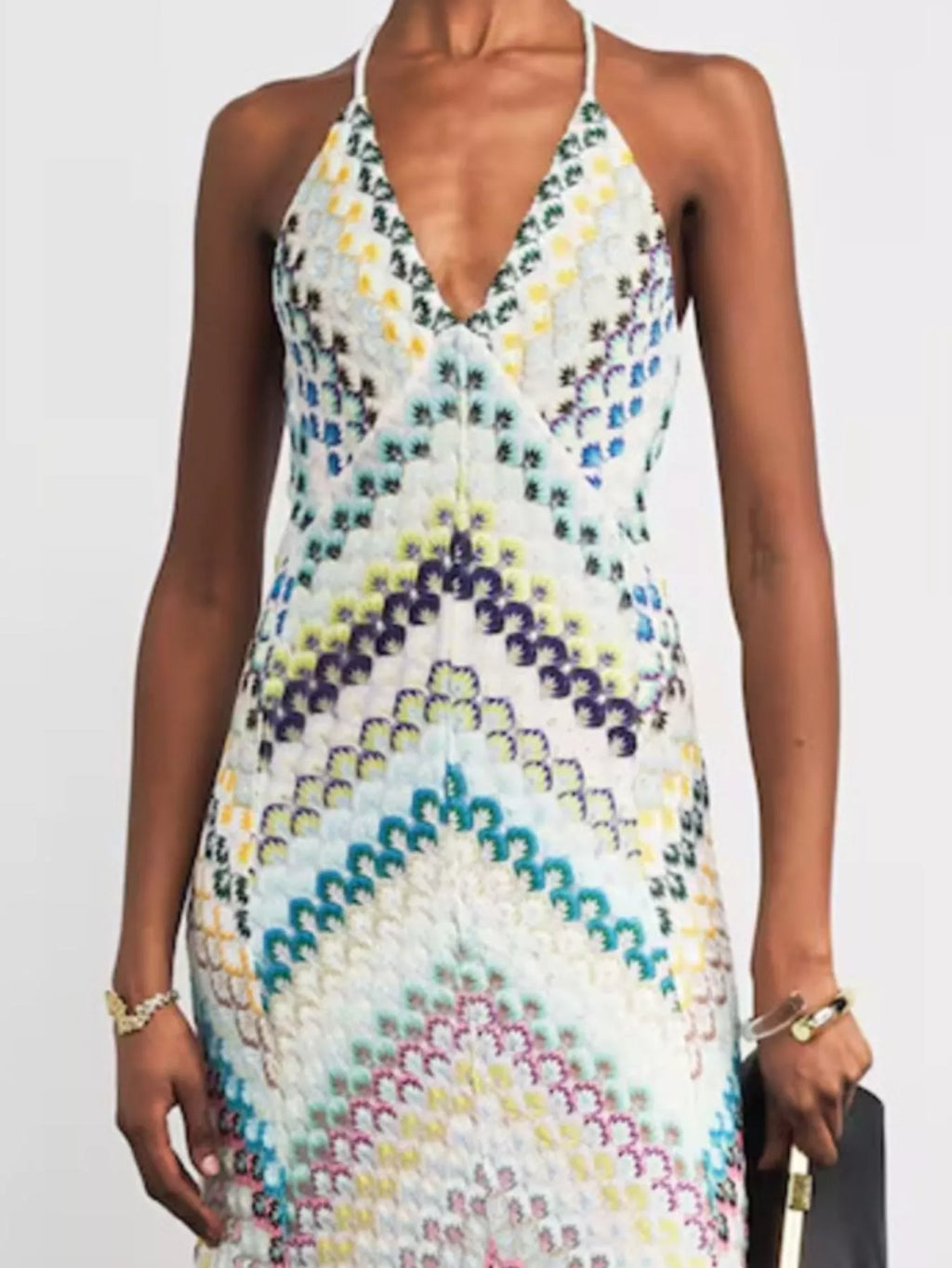 Backless Spaghetti Strap Maxi Dress