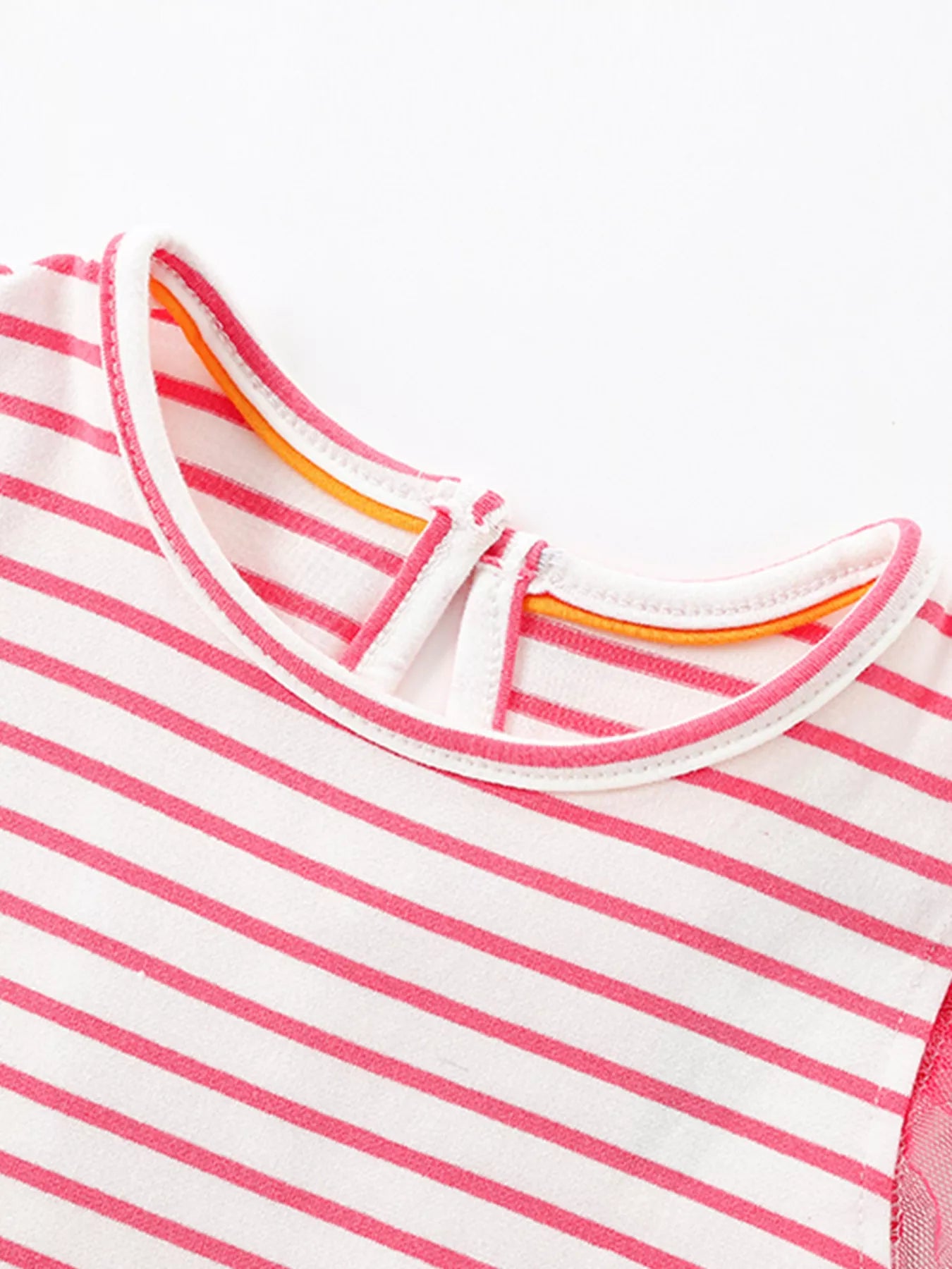 Children's Striped Elephant Tulle Dress