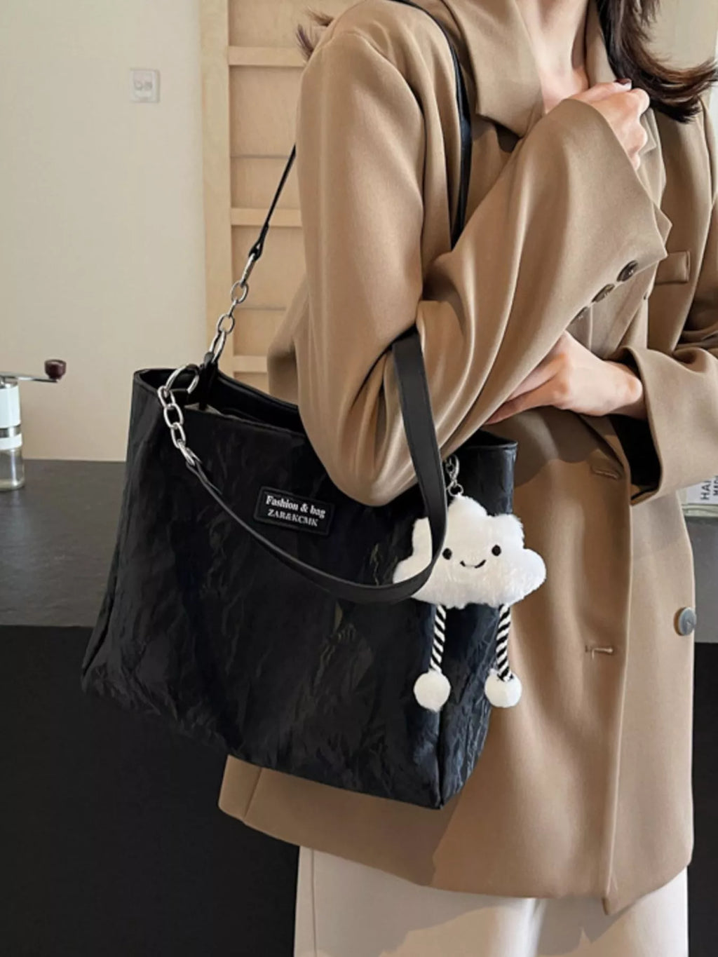 PU Leather Shoulder Bag