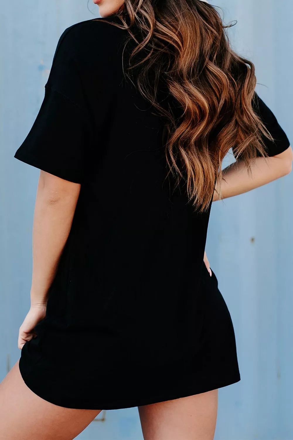Flying Duck Graphic Round Neck T-Shirt