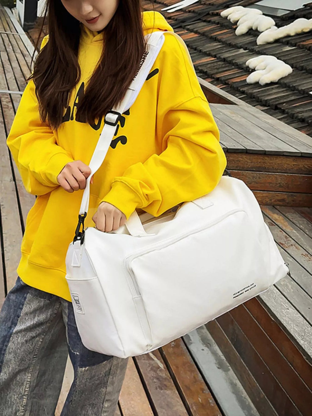 Large Capacity Canvas Travel Bag