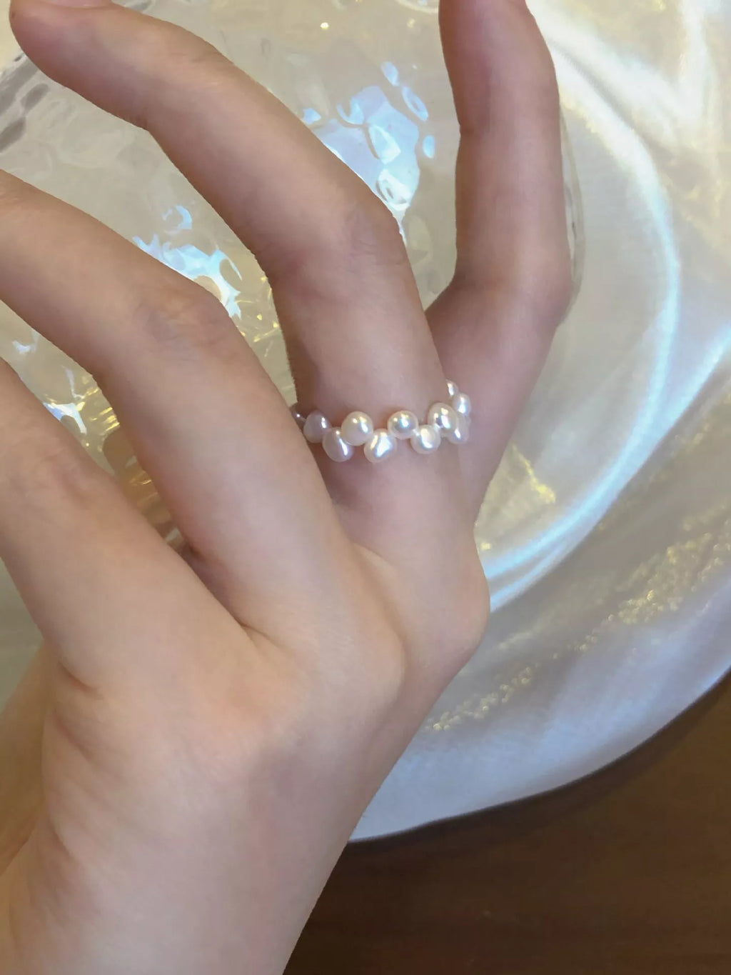 Freshwater Pearl Bead Ring