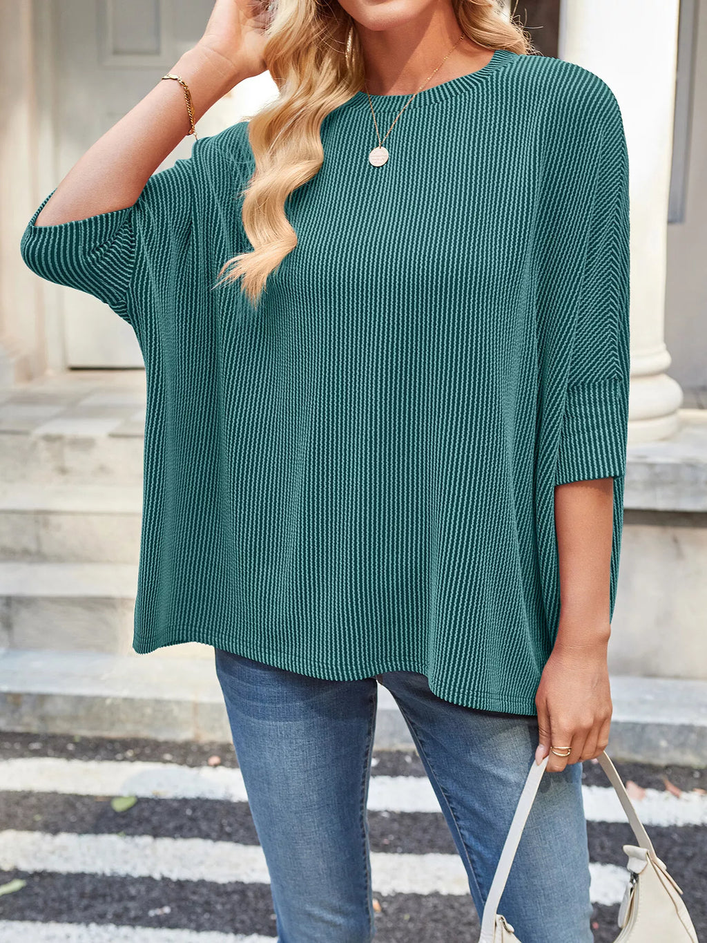 Relaxed Fit Half Sleeve T-Shirt