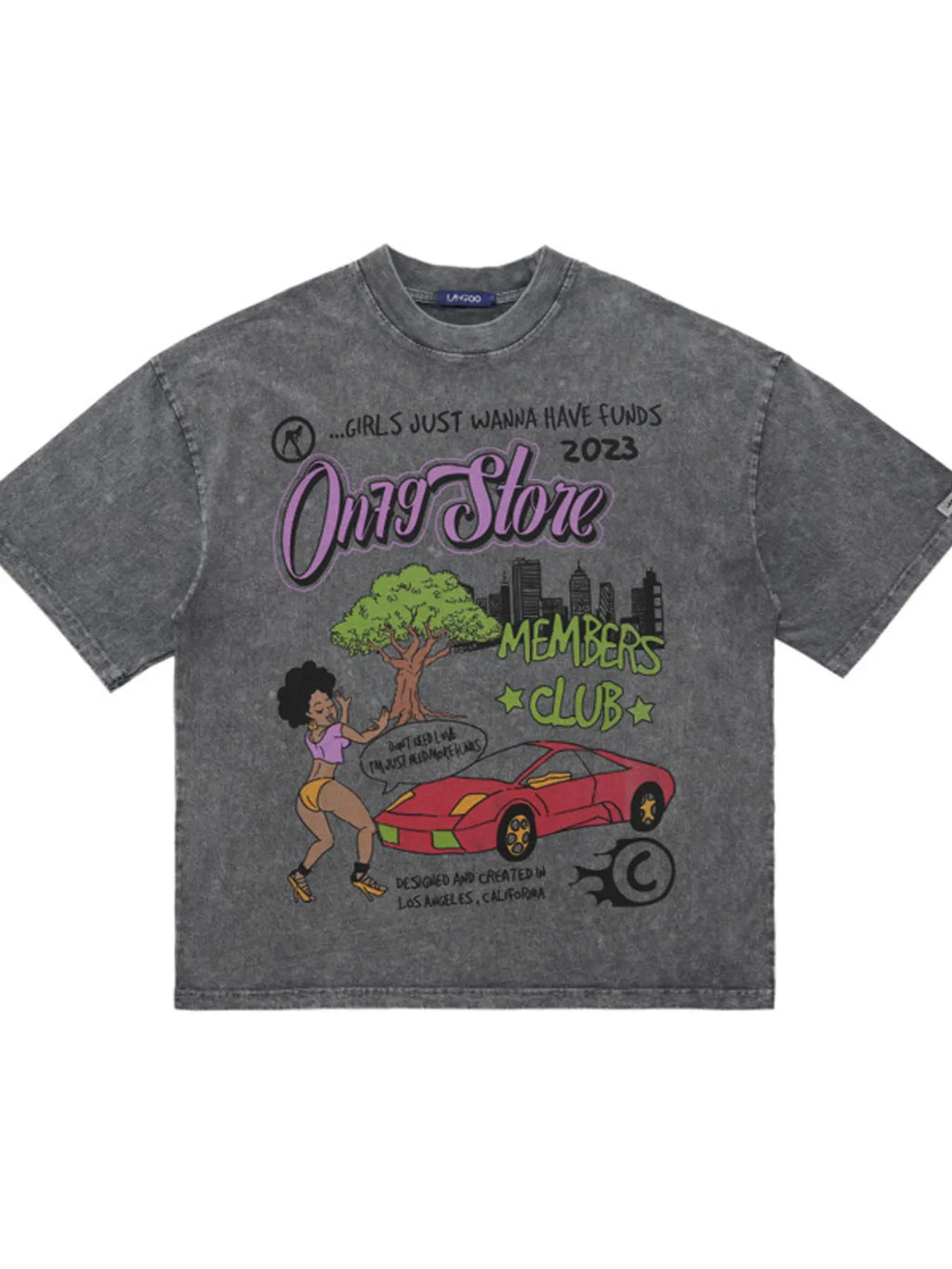 Men's Graphic Round Neck Short Sleeve T-Shirt