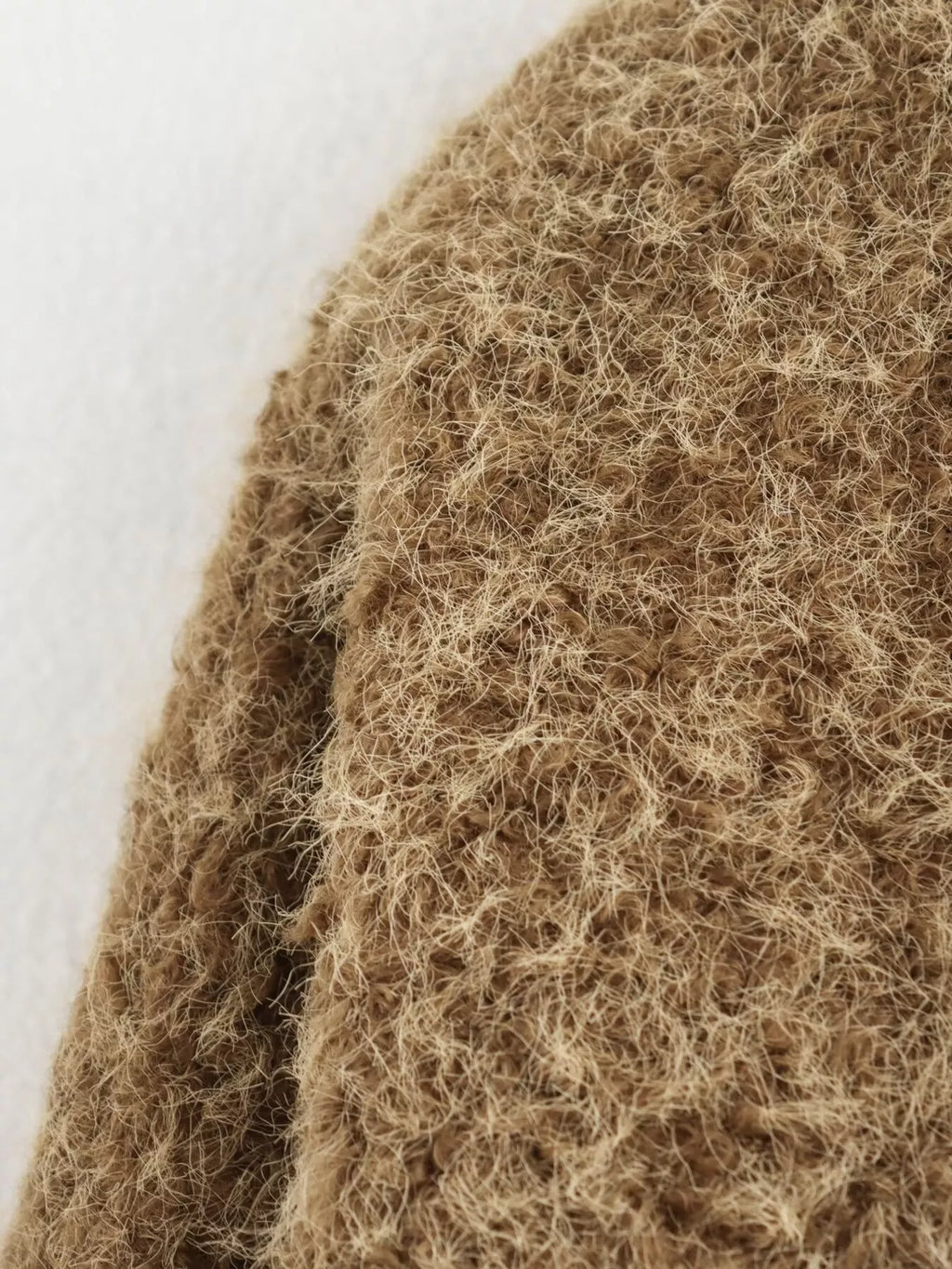 Textured Knit Tie-Front Outerwear