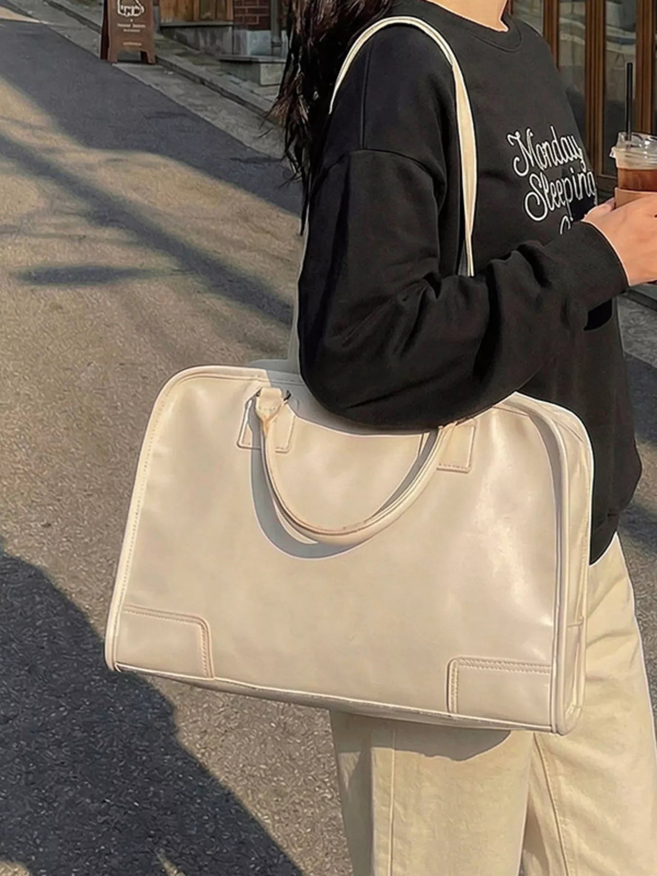 PU Leather Travel Bag