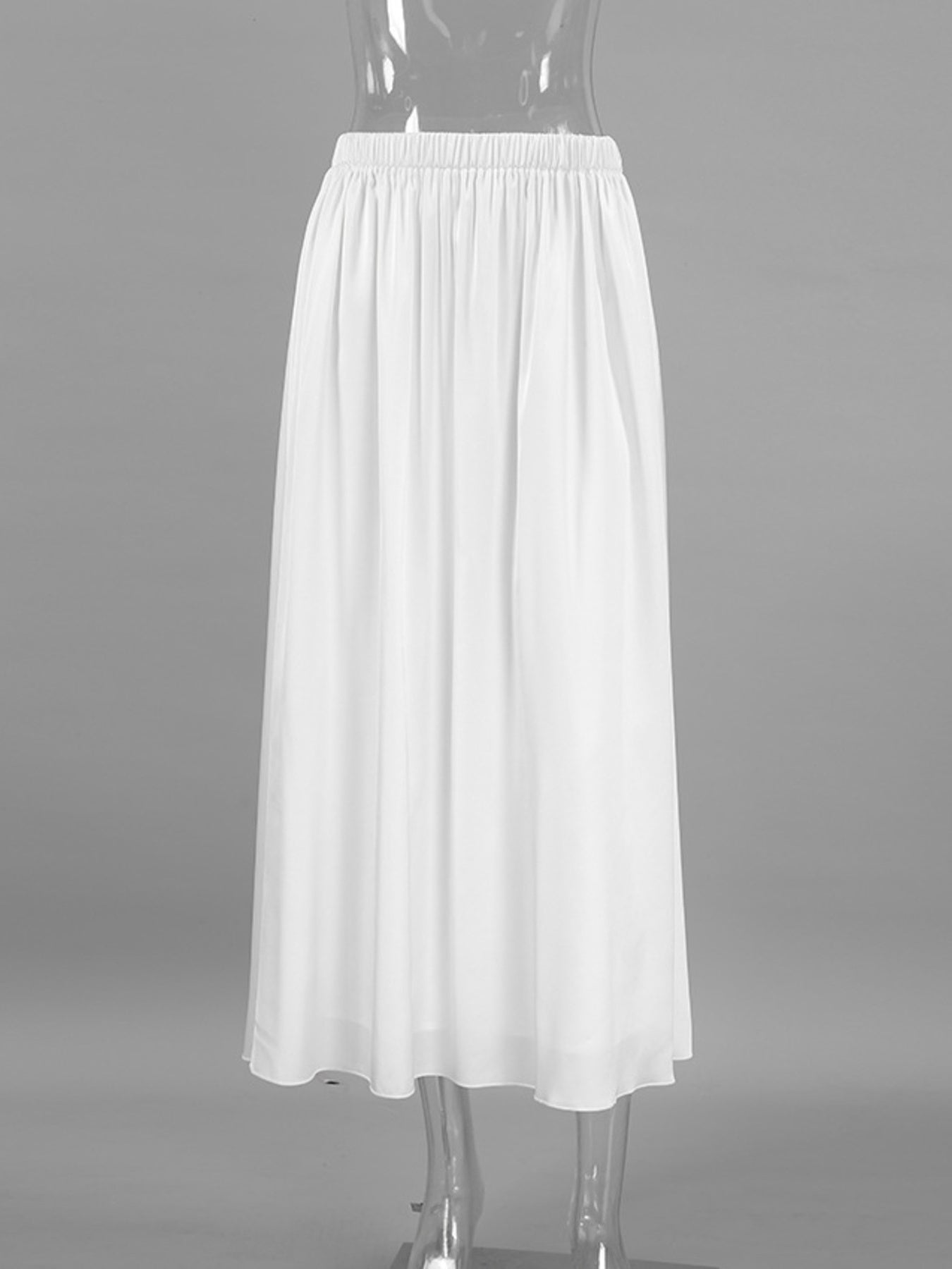 Elastic Waist Skirt