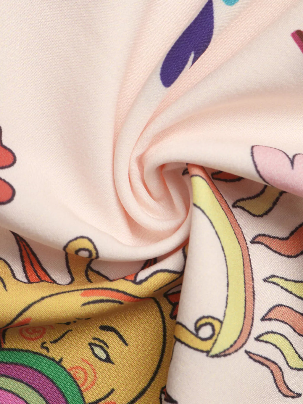 Butterfly Print Smocked Tube Romper