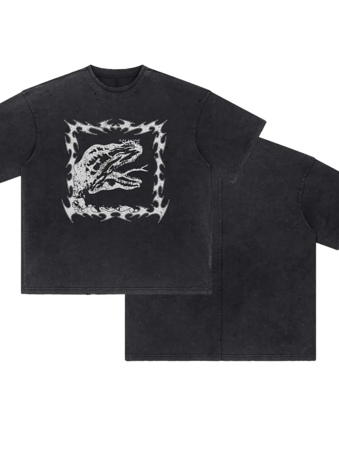 Men's Graphic Round Neck Short Sleeve T-Shirt